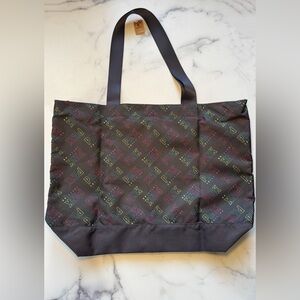 NEW WITH TAGS Victoria’s Secret PINK Logo Black Tote Bag